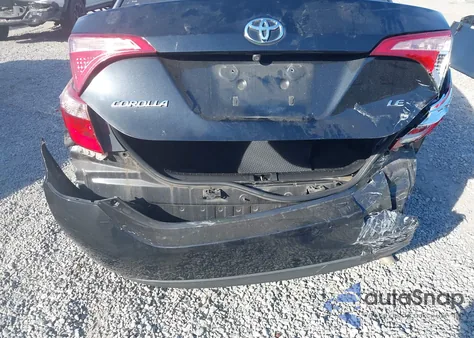 2017 Toyota Corolla Le from USA, damaged, VIN 2T1BURHE7HC920551